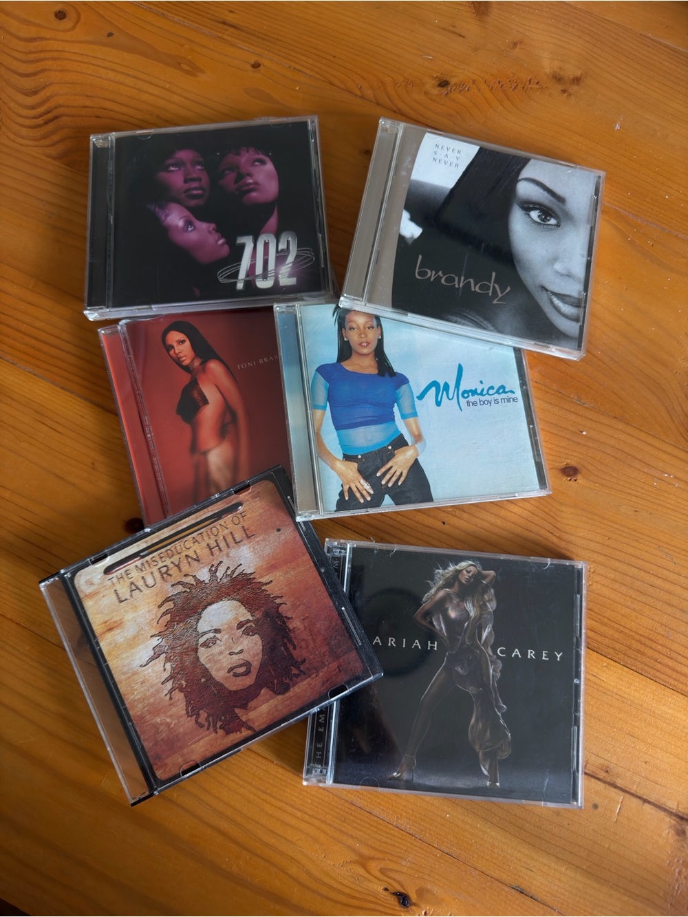 Vintage 90s 00s r&b music CD lot bundle of 6